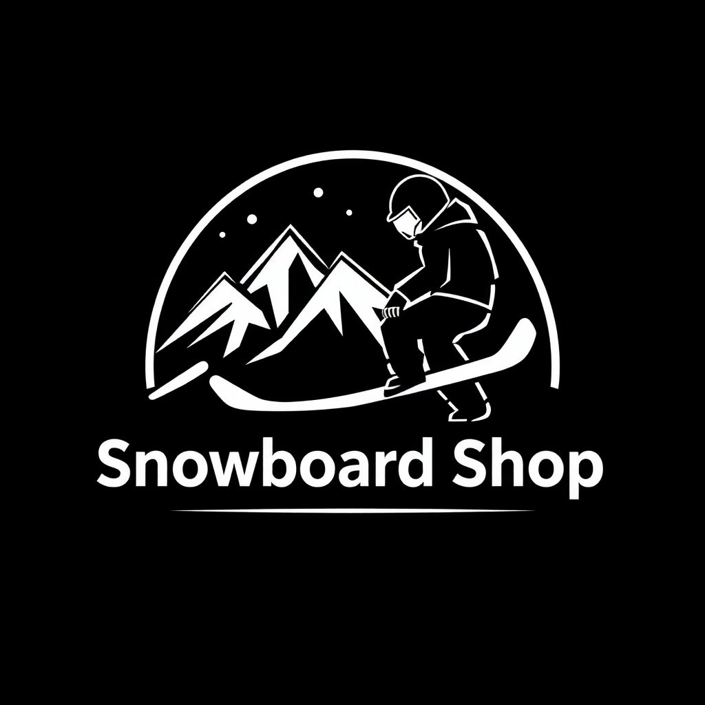 Snowboard Shop - Premium snowboarding gear and equipment store logo